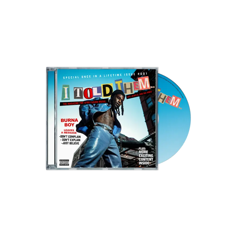 Burna Boy – I Told Them... (CD)