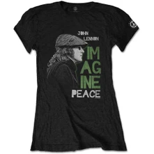 John Lennon, Tričko Imagine Peace, Žena, Čierna