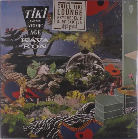 Kava Kon – Vinyl TIKI FOR THE ATOMIC AGE (Green Vinyl, Biosphere Green)