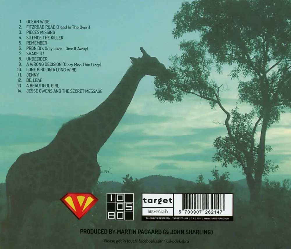 Kuko de Kobra – A GIRL AND HER GIRAFFE (CD)