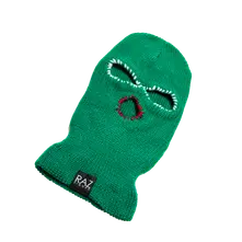 Green Christmas Skimask / Beanie thumbnail