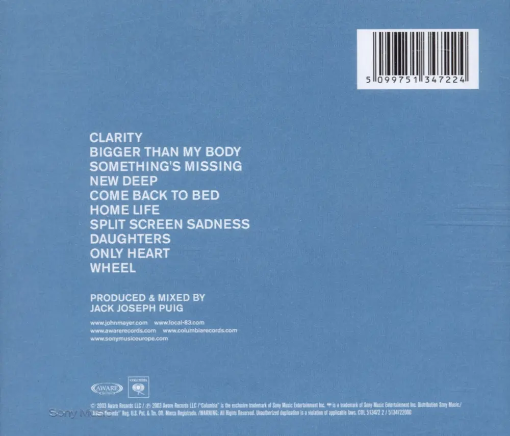 John Mayer – Heavier Things (CD)