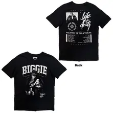 Unisex T-Shirt: Life After Death (Black) (Back Print)