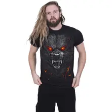 Unisex T-Shirt: Darkest Fear (Black) (Back Print) thumbnail