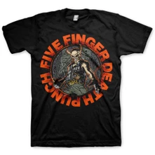Five Finger Death Punch, Tričko Seal of Ameth, Unisex, Čierna