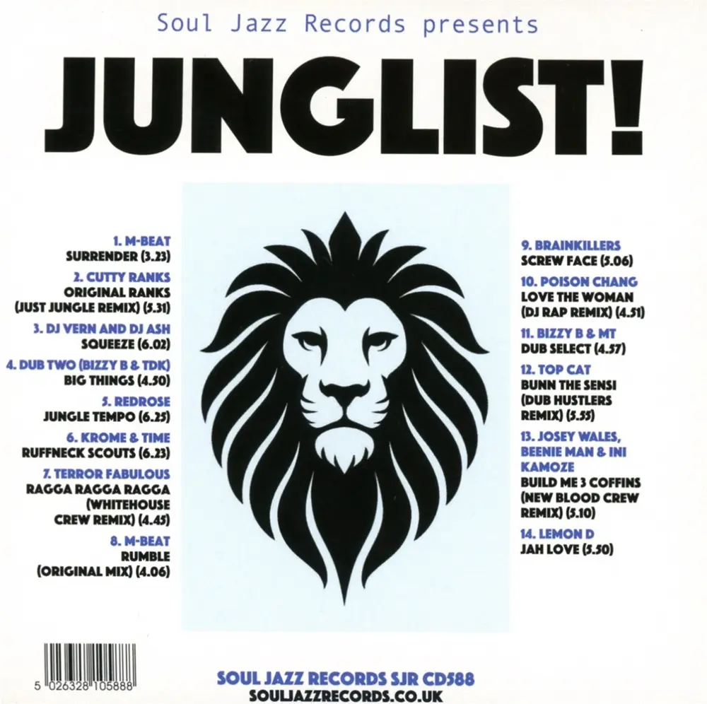 JUNGLIST! OLD SKOOL RAGGA, D&B, JUNGLE