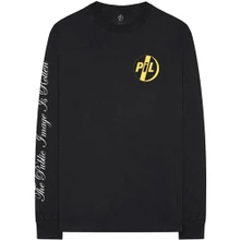 PIL Public Image Ltd, Tričko s dlhým rukávom Image is Rotten, Unisex, Čierna
