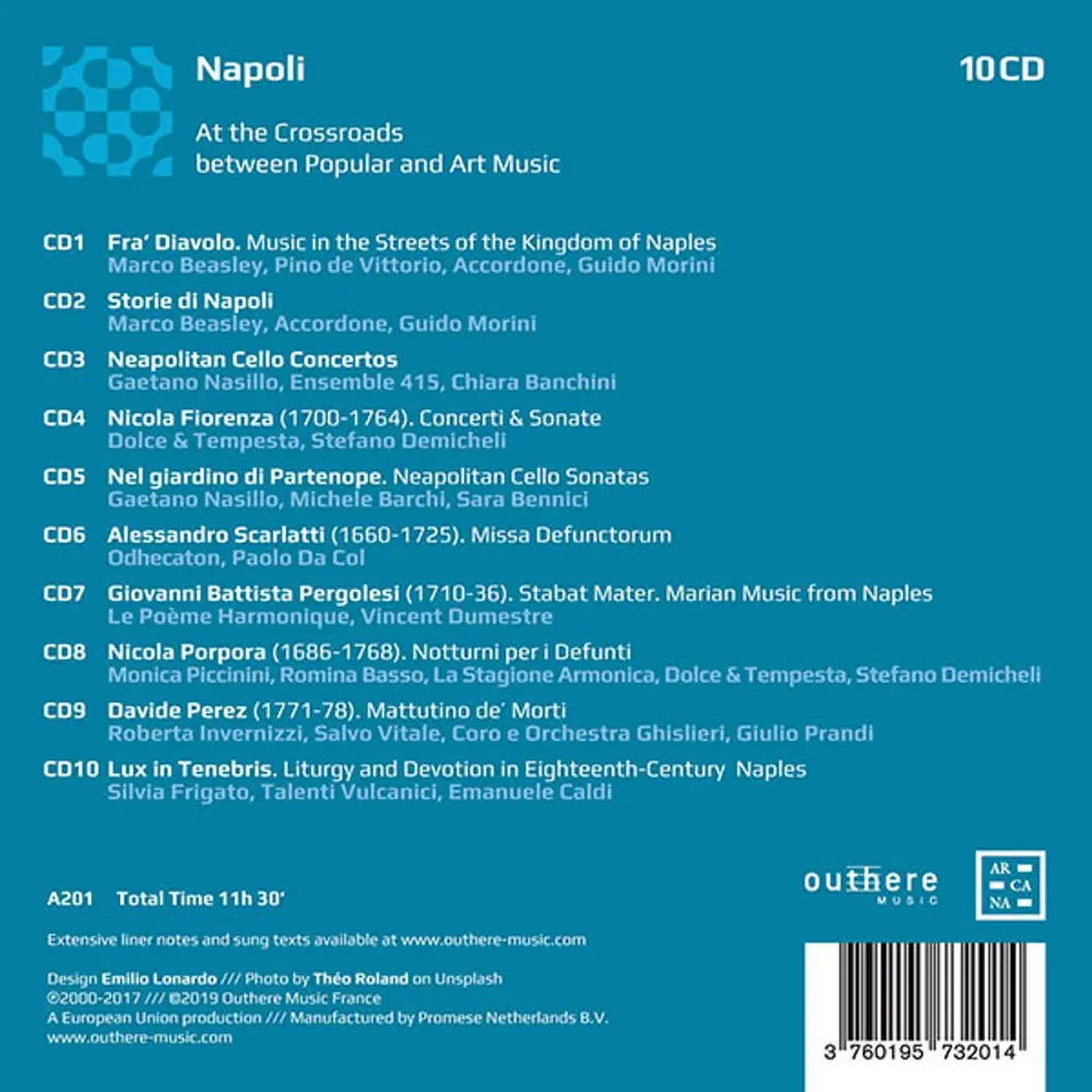 NAPOLI: AT THE CROSSROADS BETWEEN POPULAR & ART MUSIC