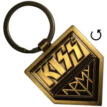 Kiss – Gold Army Pennant (Kľúčenka)