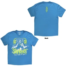 Tričko Unisex T-Shirt: Tour '24 Scratch (Blue) (Back Print)