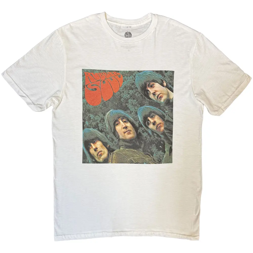 The Beatles – Rubber Soul Album Cover (Biela) (Tričko)