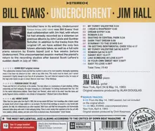 BILL EVANS, JIM HALL - UNDERCURRENT - THE STEREO & MONO VERSIONS thumbnail