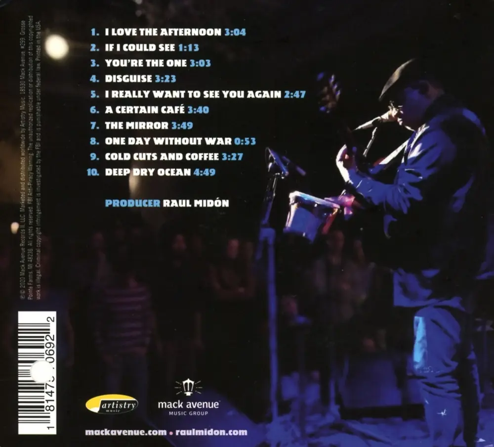 Raul Midón – MIRROR (CD)