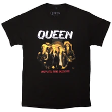 Queen, Tričko Crazy Little Thing, Unisex, Čierna