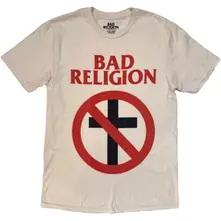 Bad Religion – Classic Buster Cross (Natural) (Tričko)