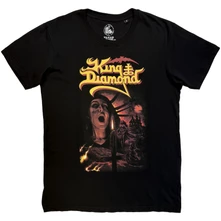 King Diamond, Tričko Fatal Portrait Collage, Unisex, Čierna