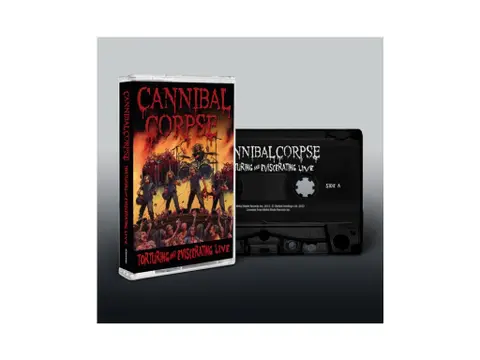 Kazeta Cannibal Corpse - Torturing and Eviscerating Live