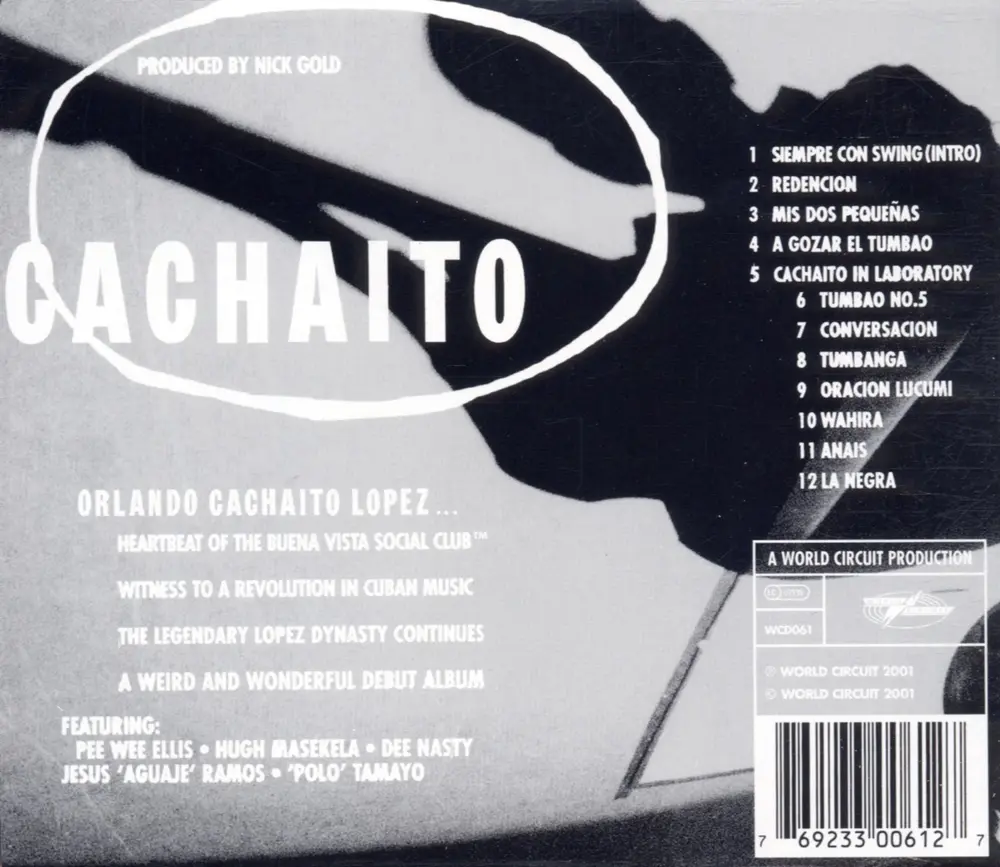 Orlando 'Cachaíto' López – CACHAITO (CD)