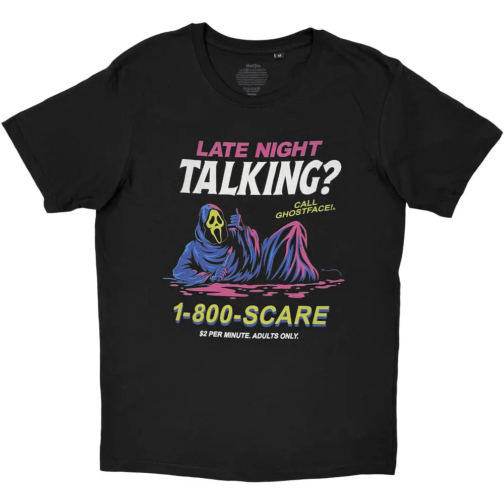 Unisex T-Shirt: Late Night Talking (Black)