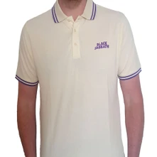 Black Sabbath, Polokošeľa Wavy Logo, Unisex, Natural