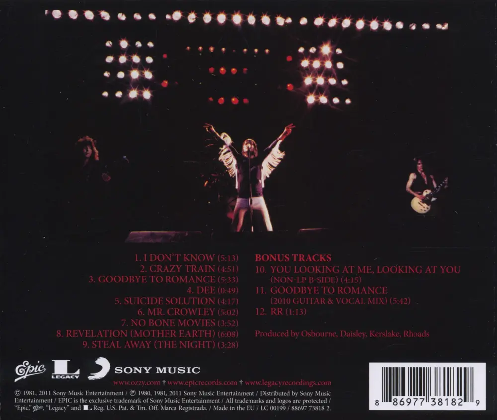 Blizzard of Ozz