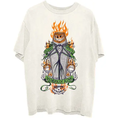The Nightmare Before Christmas Orange Flames Pumpkin King