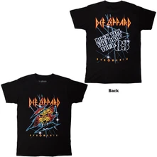 Tričko Unisex T-Shirt: Rock Till You Drop (Black) (Back Print)