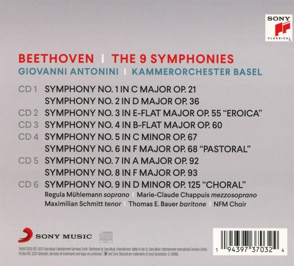Beethoven: the 9 Symphonies