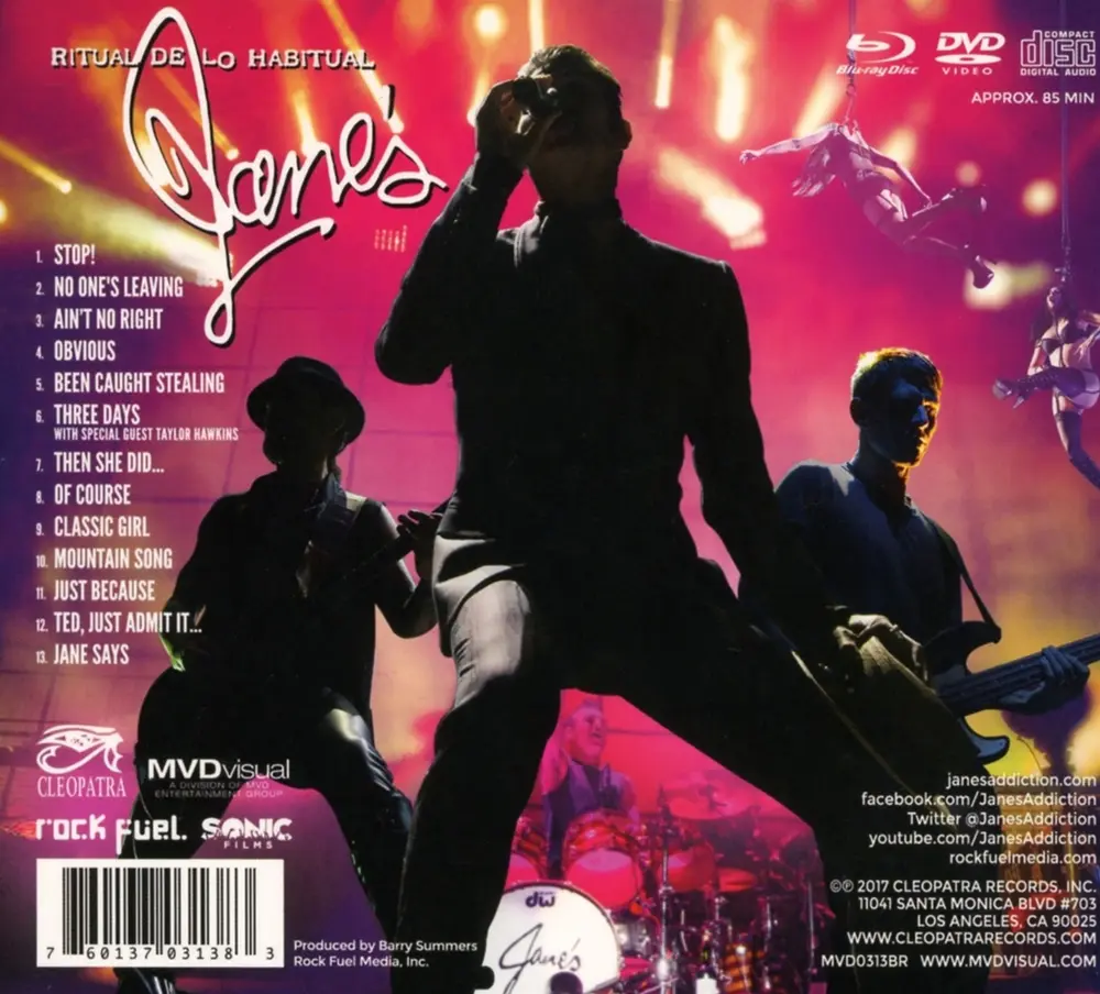 Jane's Addiction – ALIVE AT TWENTY-FIVE (Blu-ray)