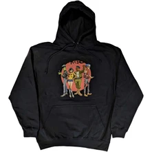Gorillaz, Mikina Group Circle Rise, Unisex, Modrá