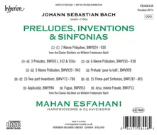 BACH: PRELUDES, INVENTIONS & SINFONIA thumbnail