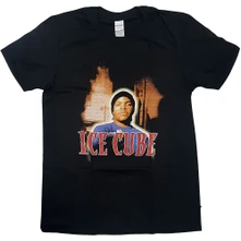 Ice Cube, Tričko Bootleg, Unisex, Čierna