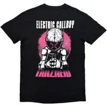 Unisex T-Shirt: Tanzneid Robot (Black) (Back Print) thumbnail