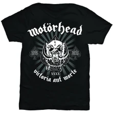 Motörhead, Tričko Victoria Aut Morte, Unisex, Čierna