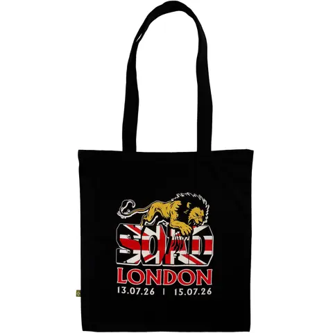 System of a Down – Taška London Event Tour '26 (Tote Bag, Limited), Čierna