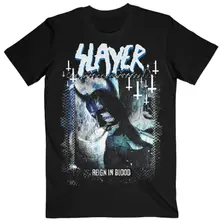 Unisex T-Shirt: Horned Cool Tone Reign In Blood (Black) thumbnail