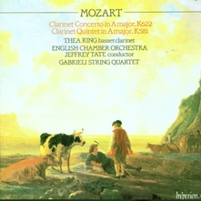 CD MOZART: CLARINET CONCERTO, K. 622 & CLARINET QUINT