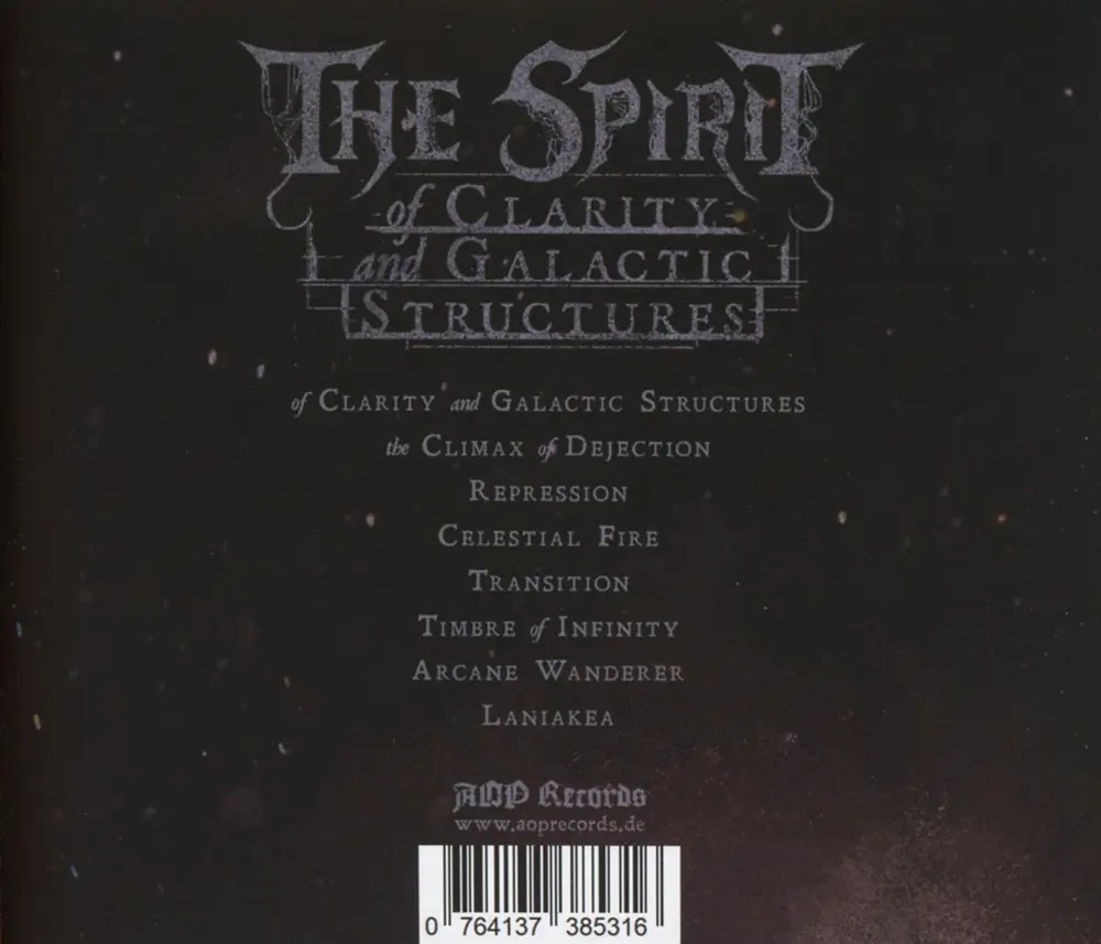 Spirit – OF CLARITY AND GALACTIC STRUCTURES (CD)