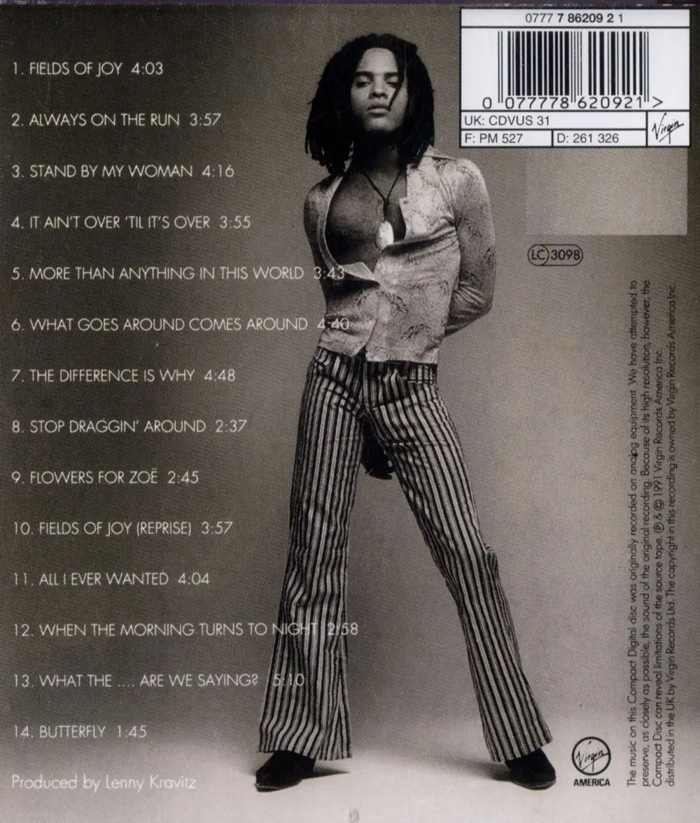 Lenny Kravitz – MAMA SAID (CD)
