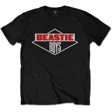 Beastie Boys, Tričko Logo, Unisex, Čierna