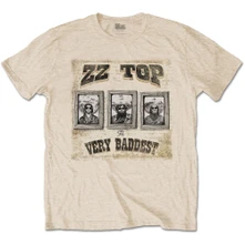 ZZ Top, Tričko Very Baddest, Unisex, Natural