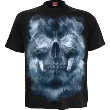 Tričko Unisex T-Shirt: Grave Skies (Black) (Back Print)