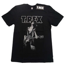 T. Rex, Tričko Glam, Unisex, Čierna