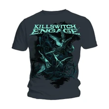Killswitch Engage, Tričko Engage Battle, Unisex, Šedá