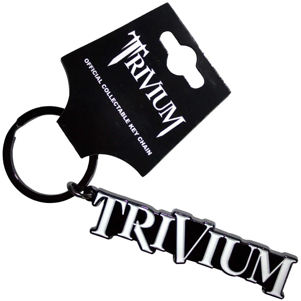 Trivium – Logo Black (Kľúčenka)
