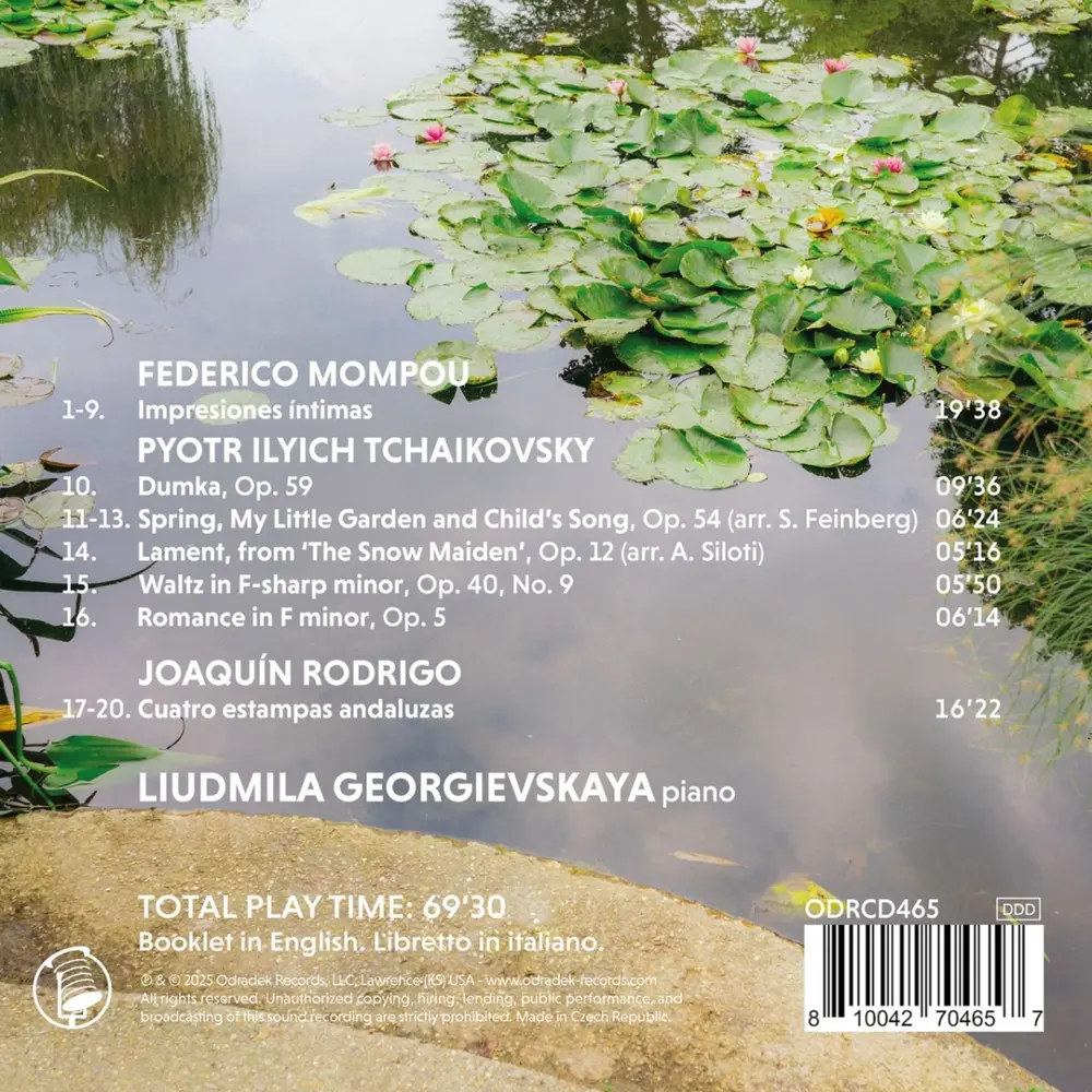 Liudmila Georgievskaya – INNER IMPRESSIONS (CD)