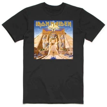 Tričko Powerslave Album Cover Box