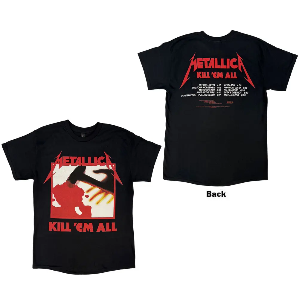 Kill 'Em All Tracks