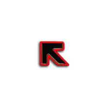 Ruka Hore – RH Pin black/orange (Odznak)