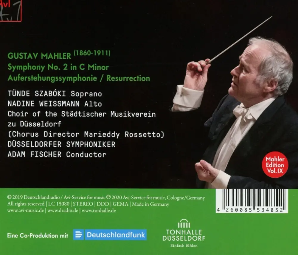 MAHLER, SYMPHONY NO. 2